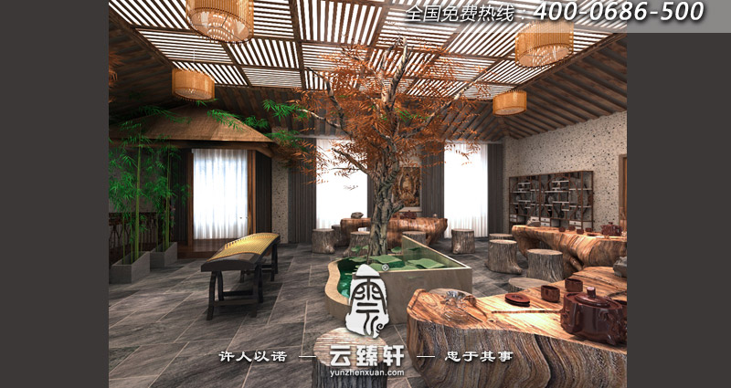 有品味茶庄设计效果图