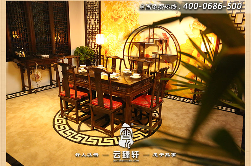 茶馆装饰壁画效果图