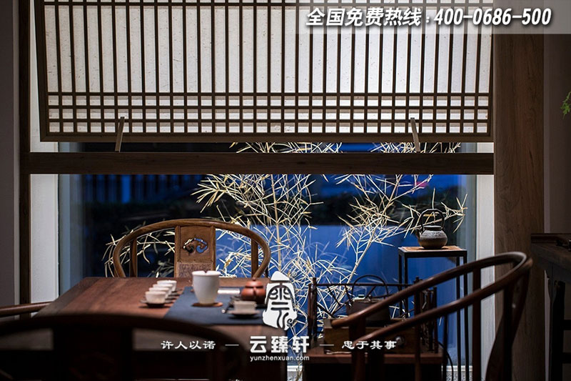 茶庄包厢装修图片