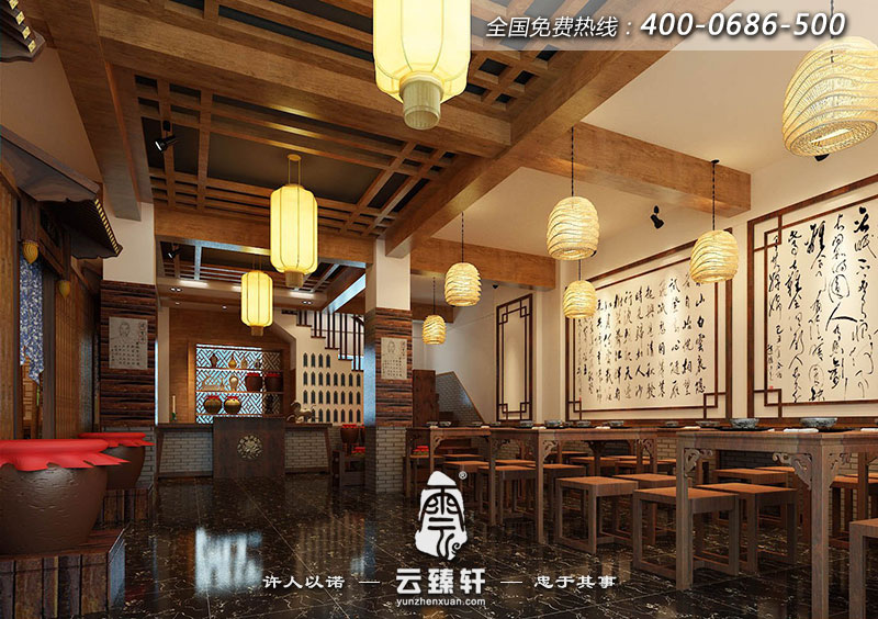 茶馆装饰图片