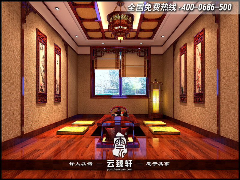 茶楼包间设计效果图